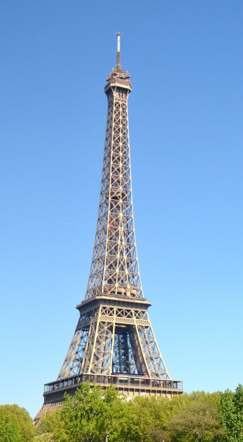 Eiffel Tower on Liberation Tour 2015