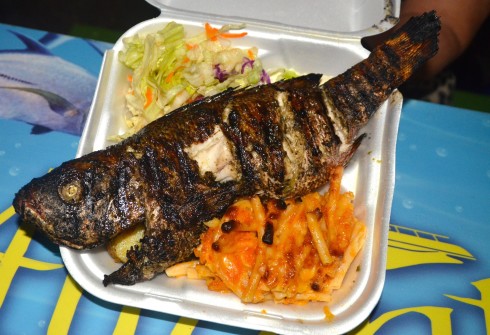 Best Restaurants in Barbados - Grilled Snapper, Oistins Fish Fry