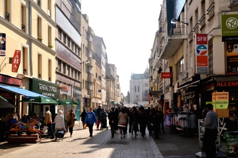 Heading towards St. Denis Basilica