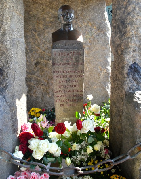 Allan Kardec in Pere Lachaise