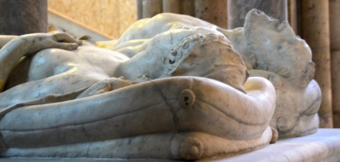 Louis XII and Anne de Bretagne in St. Denis Crypt