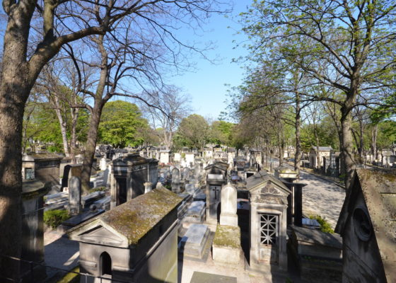 View of Montmartre Cemetery