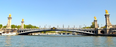 Pont Alexandre III on Liberation Tour 2015