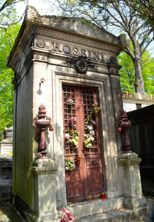 Rossini in Pere Lachaise