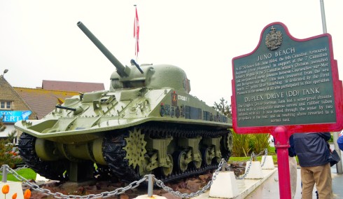 Duplex Drive Tank at Juno Beach