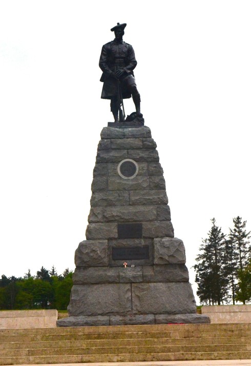 Highlanders Monument at Beaumont Hamel