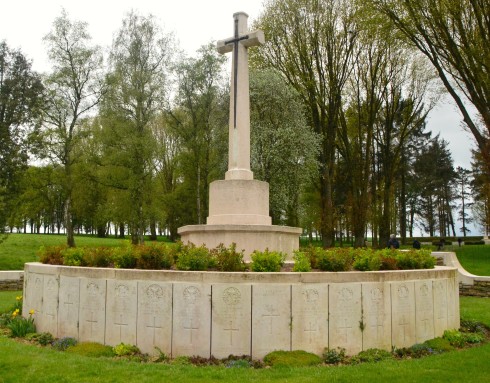 Hunters Cemetery at Beaumont Hamel