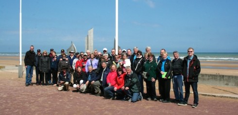 Photo of Liberation Tour 2015 at Omaha Beach