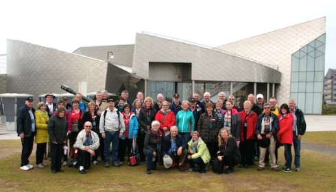 Photo of Liberation Tours group at Juno Beach