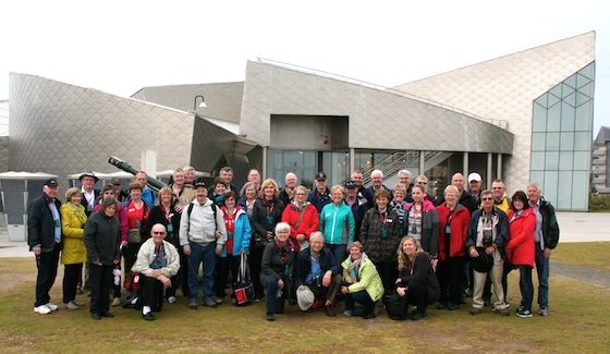 Photo of Liberation Tours group at Juno Beach