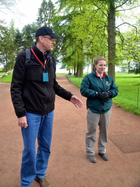 Starting the Tour of Beaumont Hamel