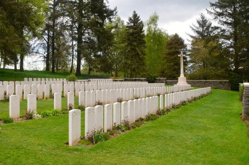 Y Ravine Cemetery at Beaumont Hamel