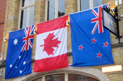 Allied Flags in Ypres