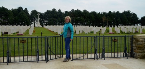 Opening the gates to Calais Canadian War Cemetery