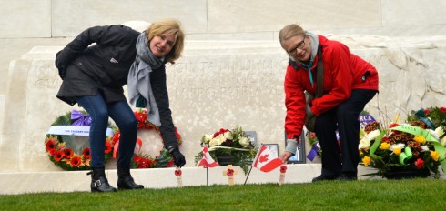 Planting poppies