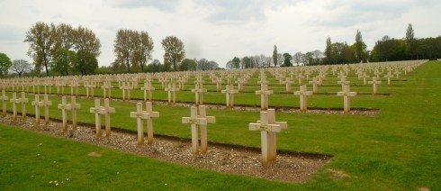 Unending crosses Notre Dame de Lorette