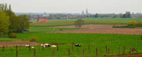 View of Ypres from Mount Sorrel