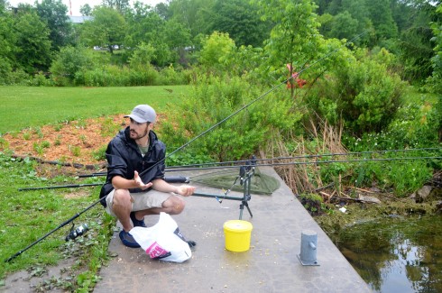 Will explains the art of carp fishing on the Kawarthas