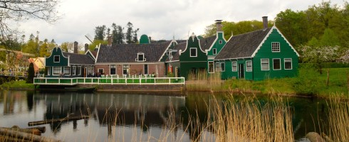 Across the water, Open Air Museum, Arnhem, Holland