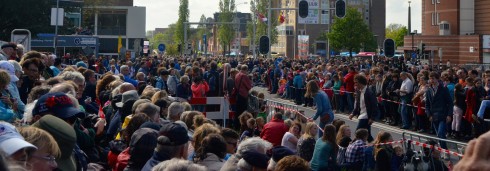 The Wageningen parade crowd 
