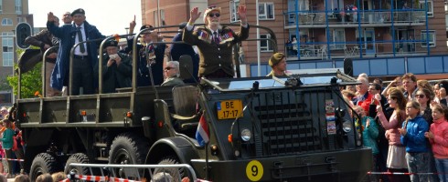 Vets 3 at Wageningen Liberation Parade