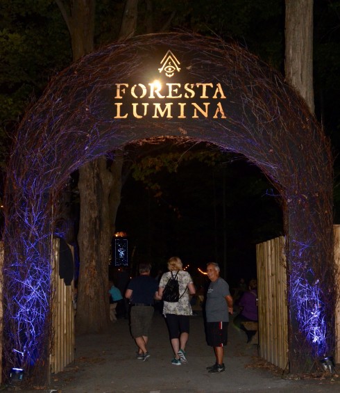 Foresta Lumina Entrance