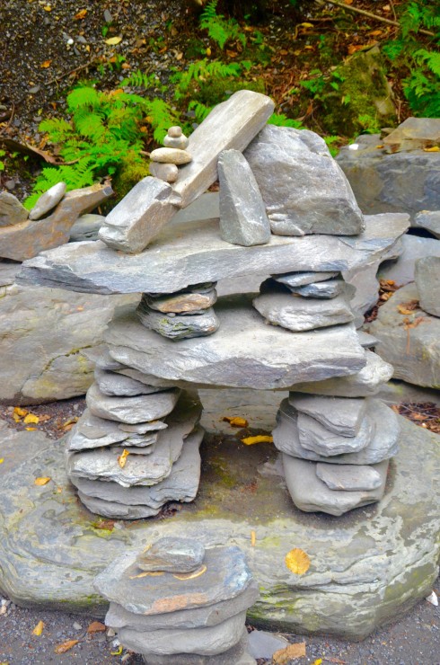 Coaticook Gorge Inukshuk