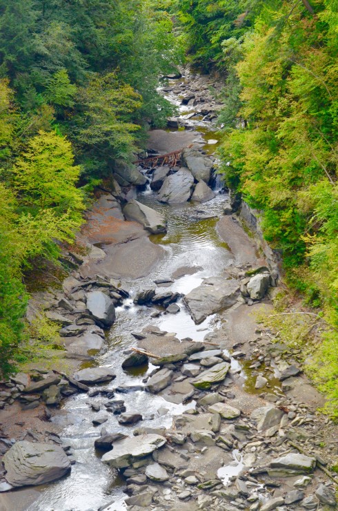 View of Coaticook Gorge