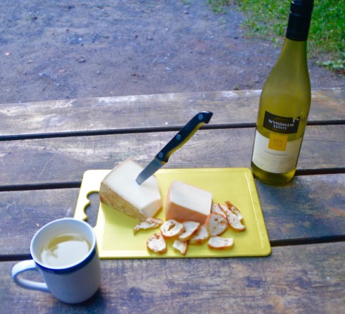 Wine and Cheese at Yamaska