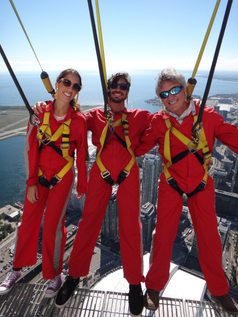 On the CN Tower Edge Walk