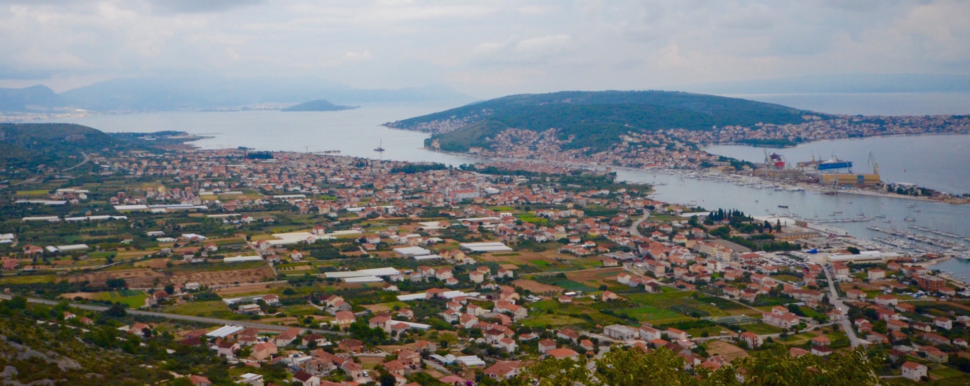 Overlooking Trogir