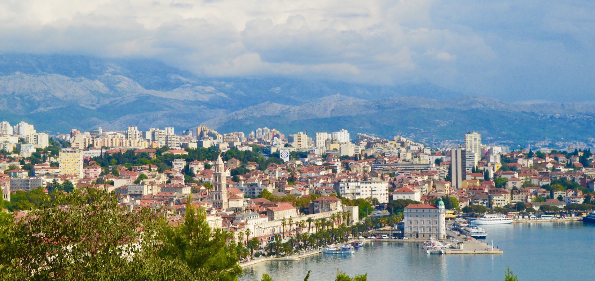 View from the Marjan peninsula