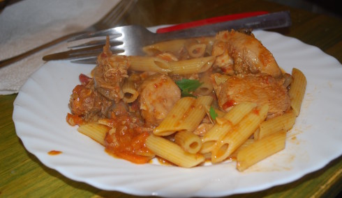 Chicken Pasta Stew