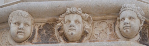 Sculpted Heads, St. James Cathedral, Sibenik