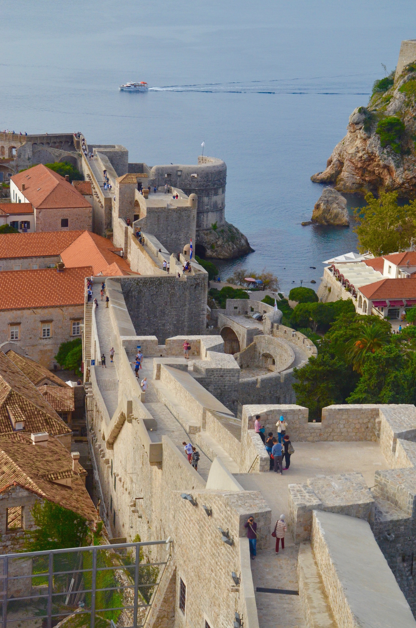 Dubrovnik City Wall Walk Dubrovnik City Walls Map BLKXFS