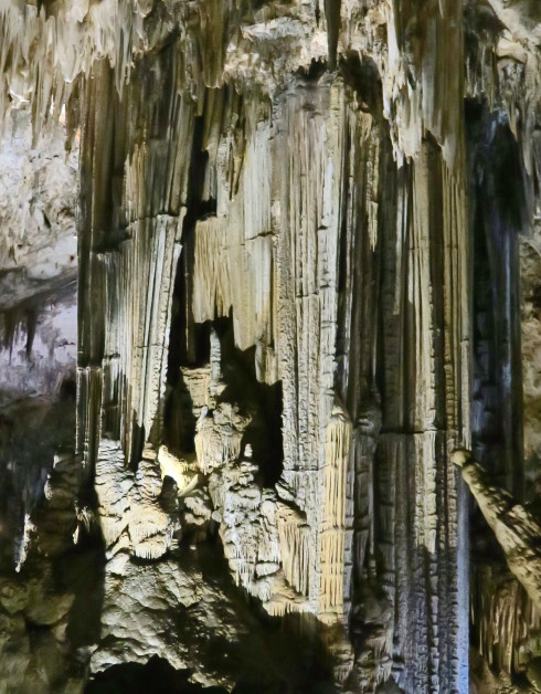 Interior shot, caves of Nerja