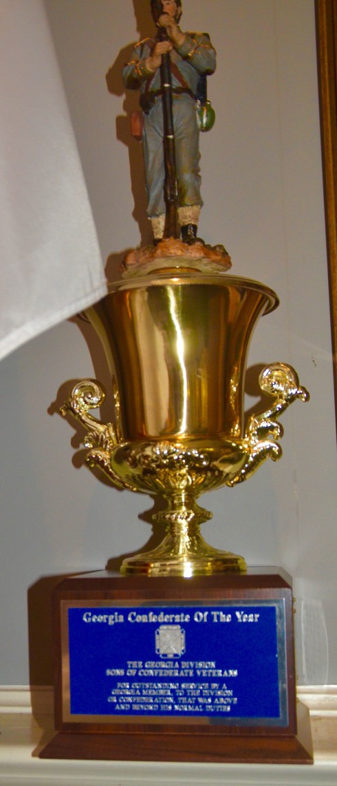 Trophy in the Jefferson Davis Museum