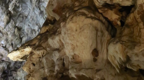 Caves of Nerja hidden face