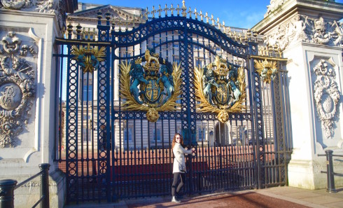 Entrance to Buckingham Palace