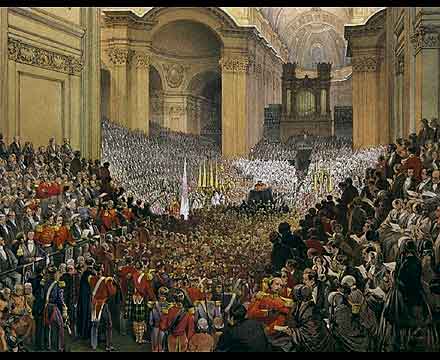 Wellington's Funeral in St. Paul's Cathedral