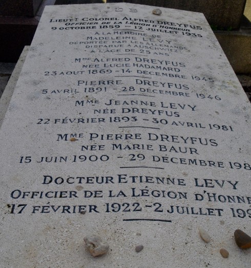 Alfred Dreyfus - Montparnasse Cemetery