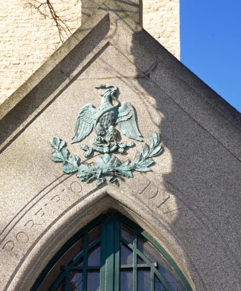 Porfirio Diaz grave in Montparnasse Cemetery