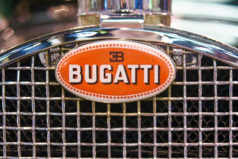 Bugatti Trademark - Mullin Automotive Museum