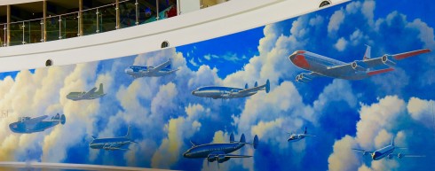 Reagan Library mural