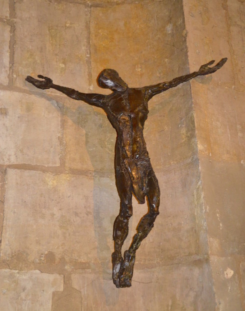 Floating Christ, Communion Chapel, St. Severin