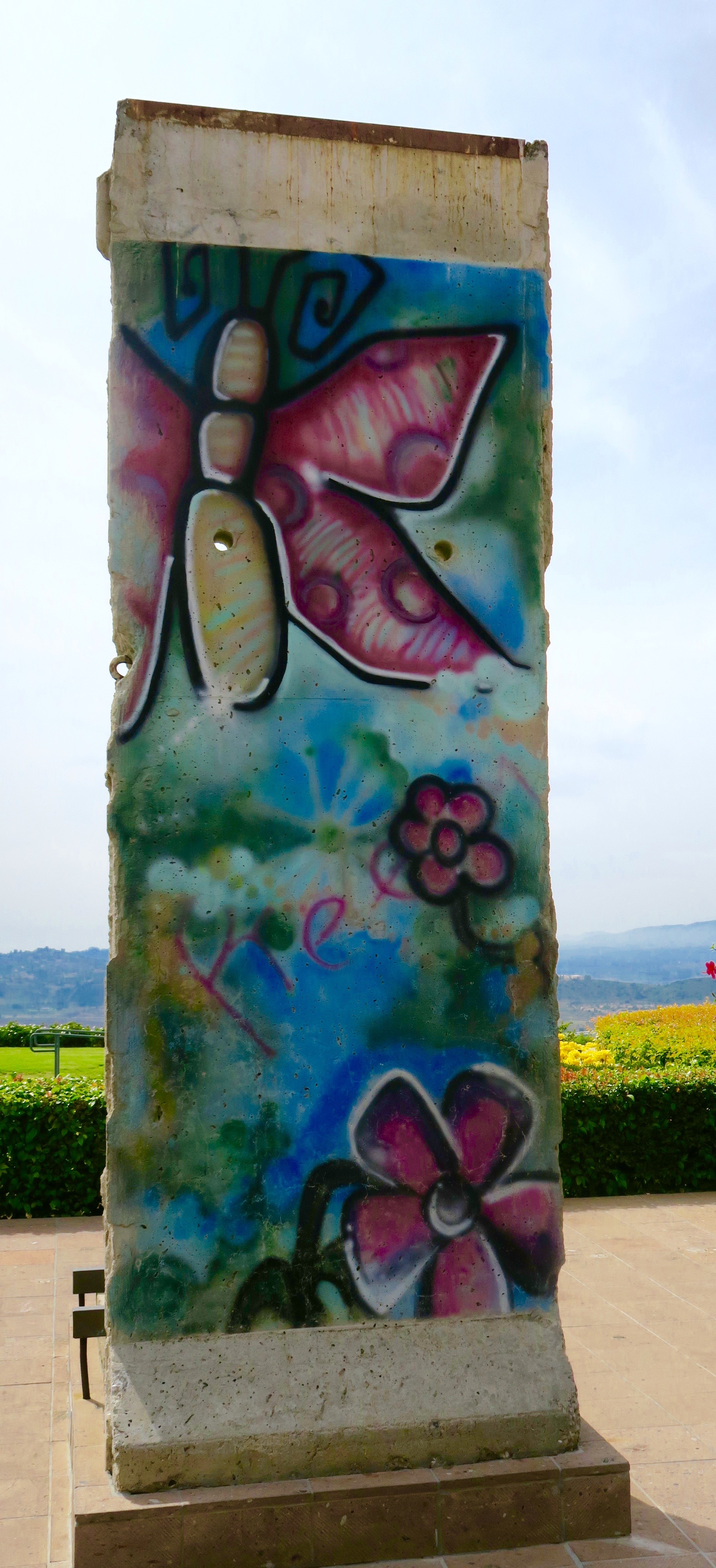 Berlin Wall at the Reagan Library