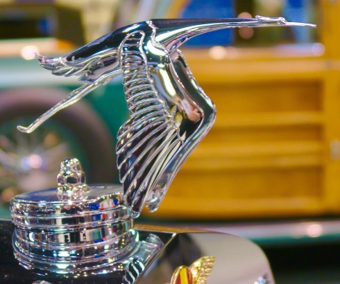 Hispano Suiza Hood Ornament - Mullin Automotive Museum