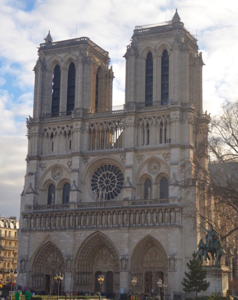 View of Notre Dame from the Latin Quarter