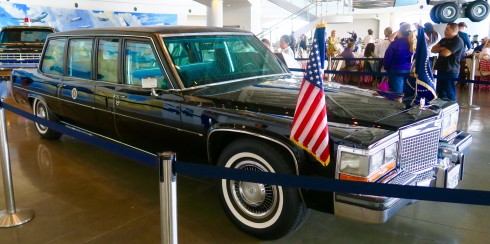 Limousine in the Reagan Library