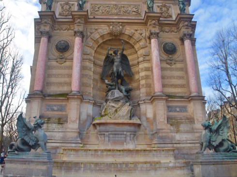 Latin Quarter Paris Fountaine St. Michel